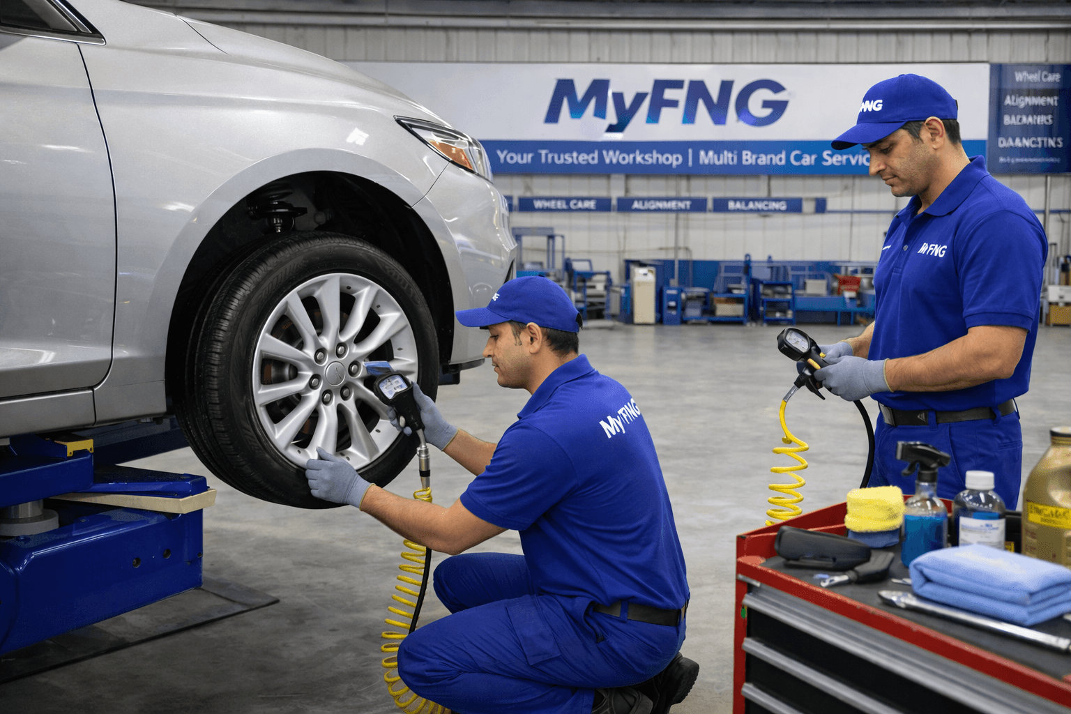 Car Tyre & Wheel Care in Thane
