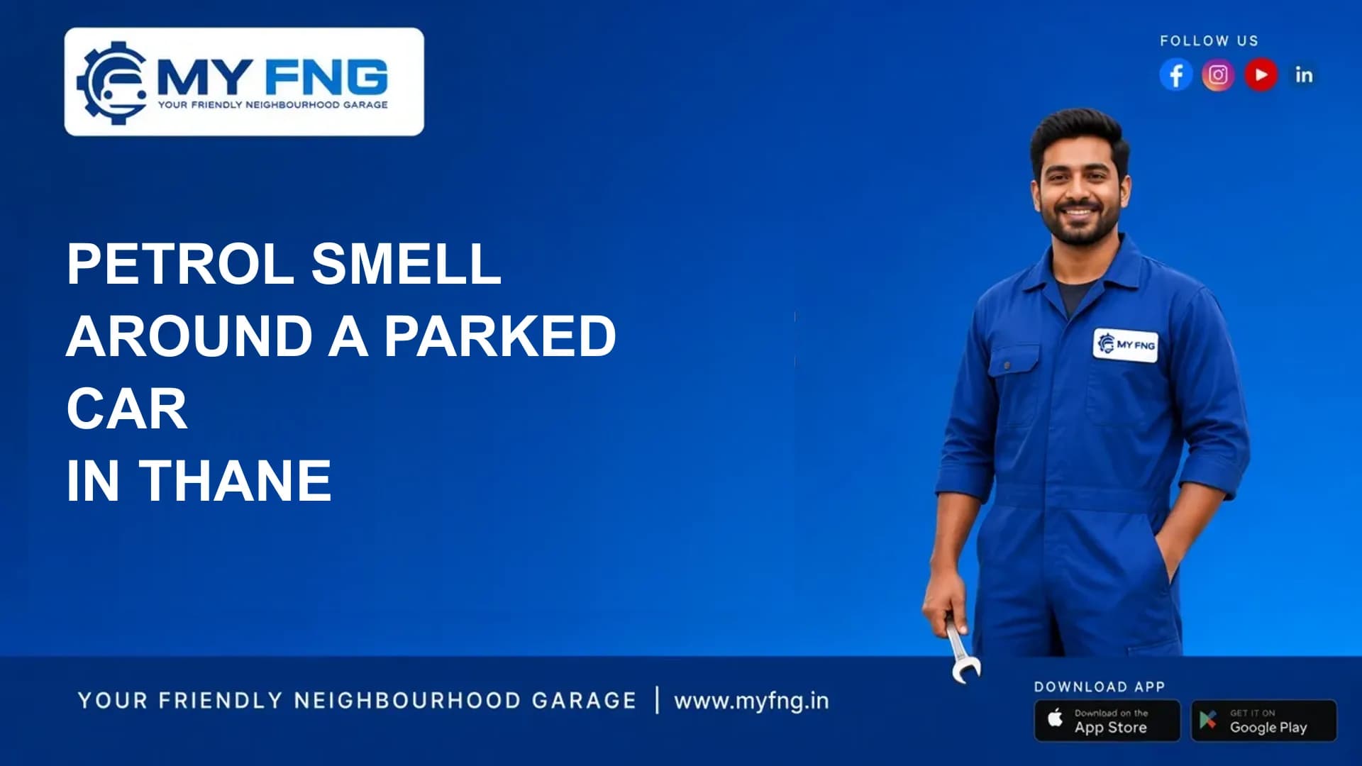 Petrol Smell Around a Parked Car in Thane