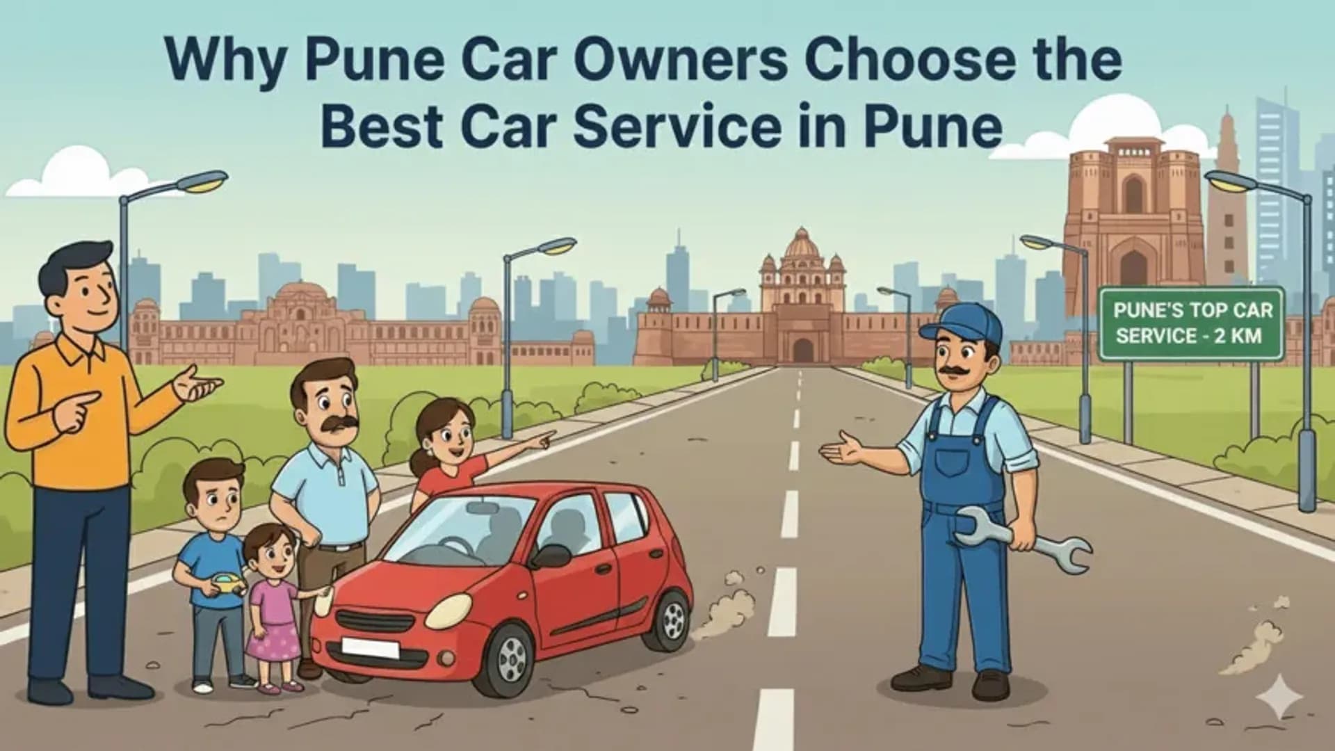 Why Pune Car Owners Choose the Best Car Service in Pune