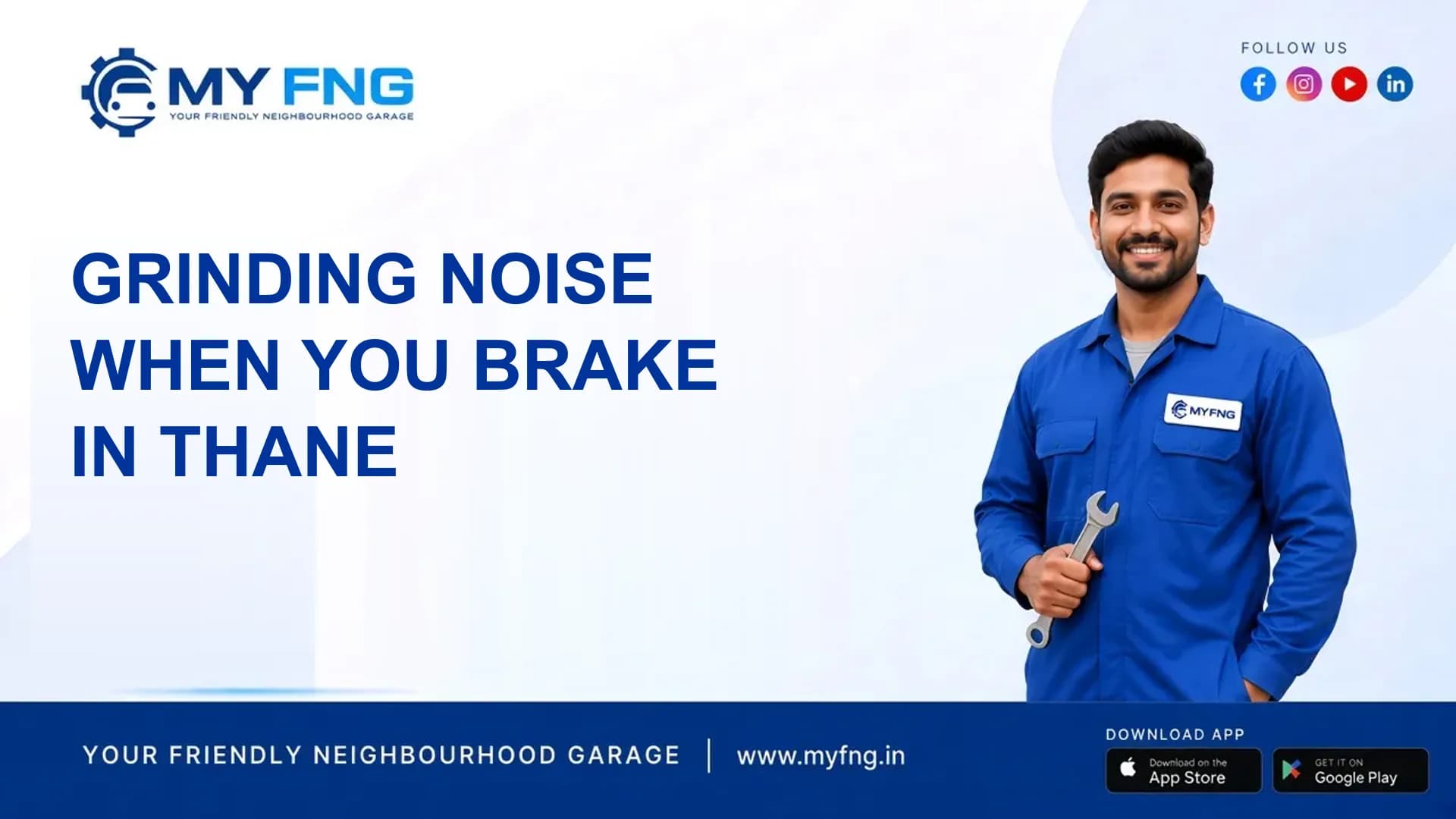 Grinding Noise When You Brake in Traffic in Thane