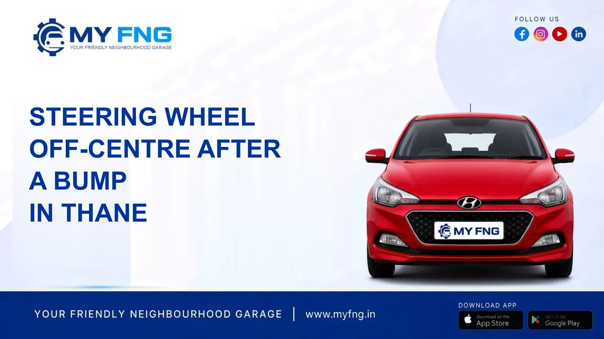 Steering Wheel Off-Centre After a Bump in Thane